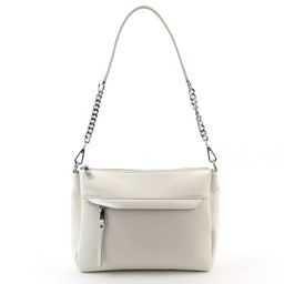 Женская кожаная сумка 1534-С Беж - Cidirro фото 2