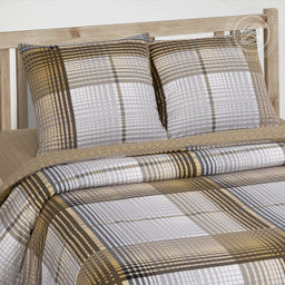 Постельное белье Риальто (поплин DE LUXE) 2,0 сп./Пододеяльник: 1 шт. - 215*175; Простыня: 1 шт. - 215*200; Наволочка: 2 шт. - 70*70; DE LUXE - Артпостель фото 2