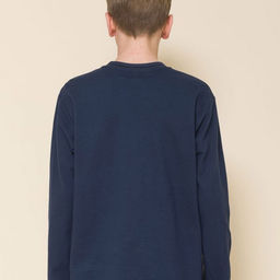 PELICAN, джемпер для мальчиков, Темно-синий  фото 2