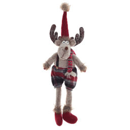 Игрушка набивная "Олень", L22 W16 H74/24 см, 2в.