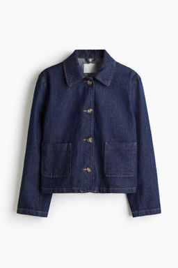 Chaqueta de sarga con cuello camisero - H&m фото 2