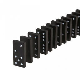 Домино "Ромб" кость пластик 4,4х2,1х0,5см, в деревянной коробке 16,9х5,6х3,8см (Китай)