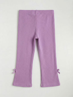 Pa?as? Fiyonklu Yan ?eritli K?z ?ocuk Tayt