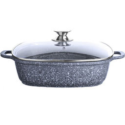 29030 Кастрюля алюминий 3,4л. 26см.ГРАНИТ.MB(х8) - Mayer&boch фото 2