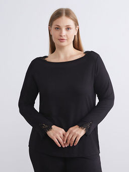 Bisiklet Yaka Kad?n Pijama Tak?m?