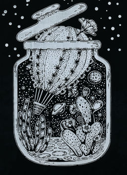 Hobbius GHPB-05 Набор для творчества Гравюра-блокнот 14 x 20 см Африканские зарисовки  фото 8