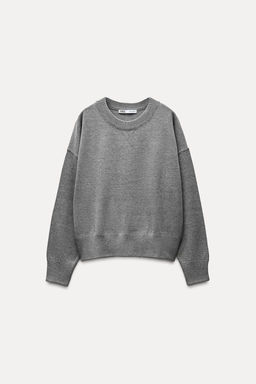 BASIC PLAIN KNIT SWEATSHIRT - Zara фото 27