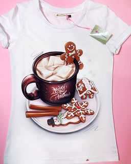 Эксклюзивная футболка Yana Pletneva упаковка плотный Zip пакет!