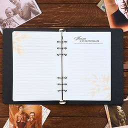 Родословная книга со встроенной флешкой 16 Gb «Наше фамильное дерево», 17.5×23 см.