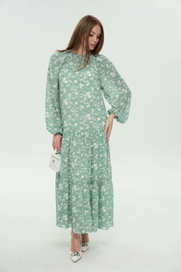 Платье NIKVA н1025-2 мята  фото 5