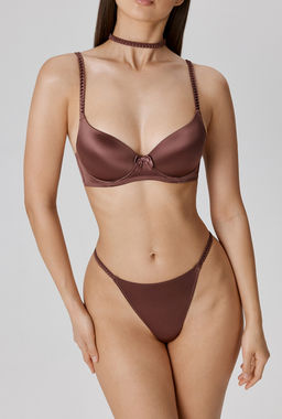 Infinity / Трусы стринг жен Davinia коричневый - Infinity Lingerie фото 2