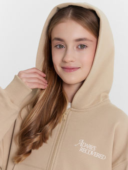Толстовка для девочек бежевая Always recovered - Mark formelle фото 5