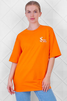 Арт. 3172/3 Футболка женская 44-52 (5 шт) Цвет:оранжевый - Калинка фото 5