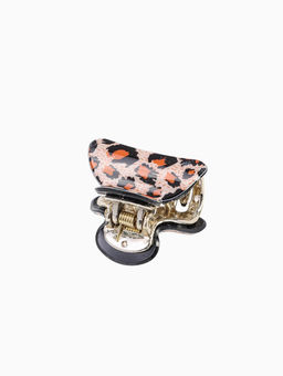 Цена за 6 шт. Крабик для волос «Шёлк», лео, 4×2.5 см, МИКС