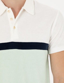 Ye_il Slim Fit Polo Yaka T-shirt