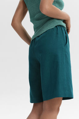 Шорты Б063ТВ изумруд