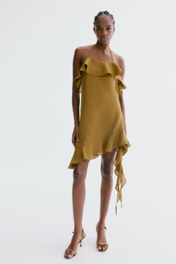 Vestido halter con volantes - H&m фото 4
