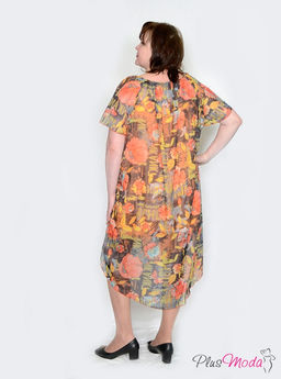 Платье Модель №12А размеры 54, 56 - Plusmoda фото 2