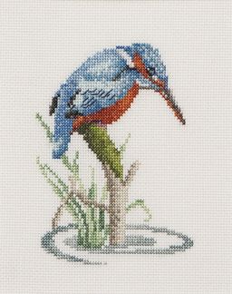 Набор для вышивания Thea Gouverneur 574 Зимородок 13 х 16 см