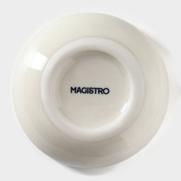 Соусник фарфоровый Magistro Pearl, 90 мл, цвет синий  фото 10