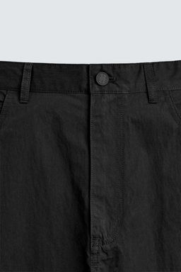 PANTAL?N CURVED FIT / Negro - Zara фото 9