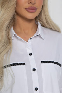 Рубашка Бруно (белая) Б12614-10 - Lt collection фото 3