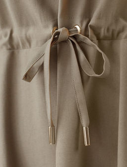 VILATTE / Платье-рубашка из плотного лиоцелла  фото 3