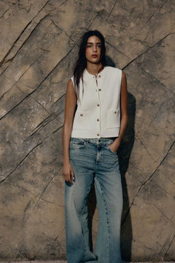 PLAIN KNIT TOP - Zara фото 12