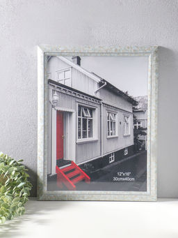 Фоторамка для фото 30×40 см «Марокканская мозаика», пластик, оттенки голубого, 46×36×2 см