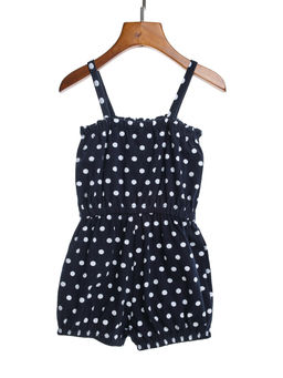 Ромпер в горошек UD 1568 синий - Mini maxi фото 4