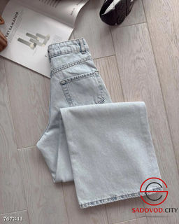 Джинсы трубы широкие женские - Bruno фото 4