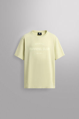CAMISETA RUNNING ALGOD?N / Amarillo