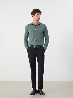 Slim Fit Uzun Kollu Arm?rl? Erkek G?mlek