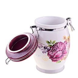 26227 Банка для сыпучих 930 мл Букет дол/металл LR (х24) - Mayer&boch фото 2