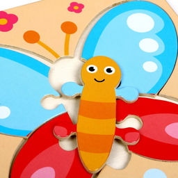 Пазл Бабочка - Лесная мастерская фото 4