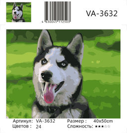 Картина по номерам на холсте и подрамнике 40х50 см