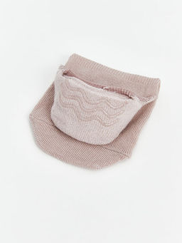 Ay? Teddy Bask?l? Kad?n Babet ?orap 3l?