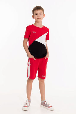 Костюм М224003Пв красный - Елена фото 2