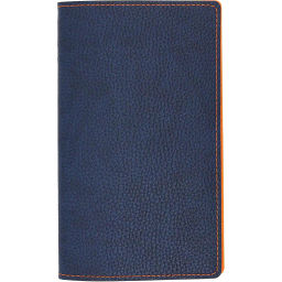 Визитница настольная А5,96виз,гибкая,синяя,оранжев.простр. АТТАСНЕ Bizon