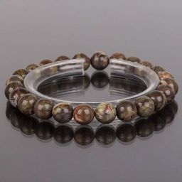 Браслет из уральской Яшмы 19 см