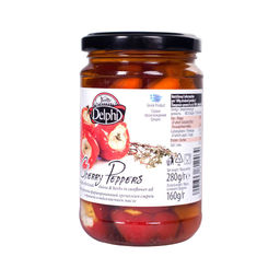 Перец кр. фаршир. греческим сыром с травами в подсолнечном масле 280г стекло