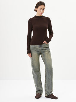 Джемпер женский 12511-53056 chocolate