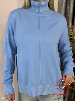 Свитер женский однотонный - Bruno фото 7