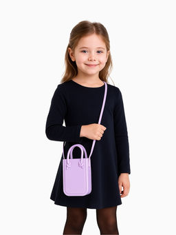 Сумка детская 13×3.5×16.5 см, без застёжки, сиреневая