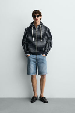 REGULAR FIT DENIM BERMUDA SHORTS - Zara фото 51