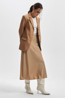 Жакет прямого кроя со съемным поясом - Mollis фото 2