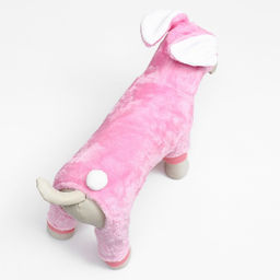 Комбинезон Зайка с капюшоном, размер S (ДС 25 см, ОГ 35 см, ОШ 25 см), розовый - Simaland фото 15