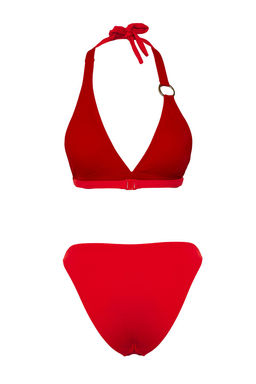 TRENDYOLMILLA K?rm?z? Ucgen Aksesuarl? Regular Bikini Tak?m? TBESS25BT00052  фото 11