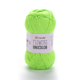 Цена за 5 мотков пряжи FLOWERS UNICOLOR