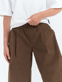 Брюки вельветовые Трюфель 7+ - Bungly фото 4